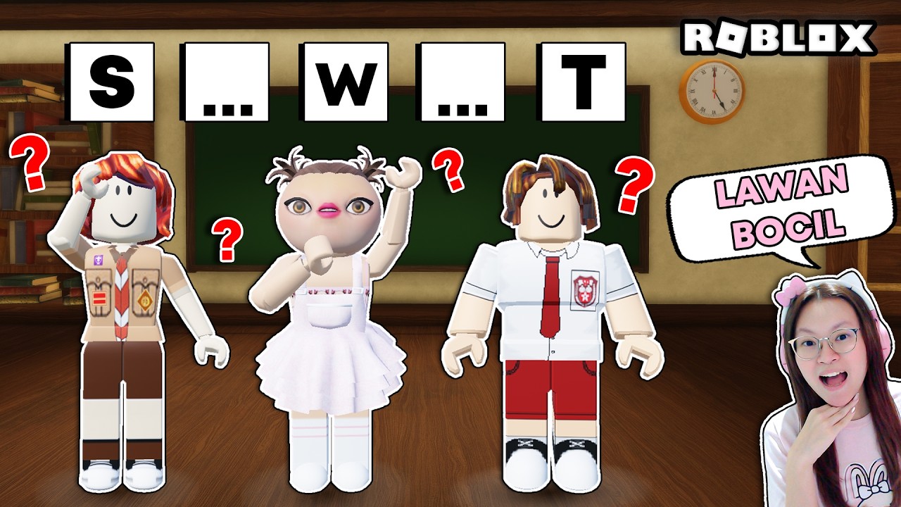 Tebak Kata Lawan Bocil ?!! [Roblox Indonesia]