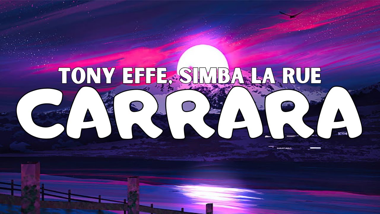 Tony Effe, Simba La Rue - CARRARA (Testo)