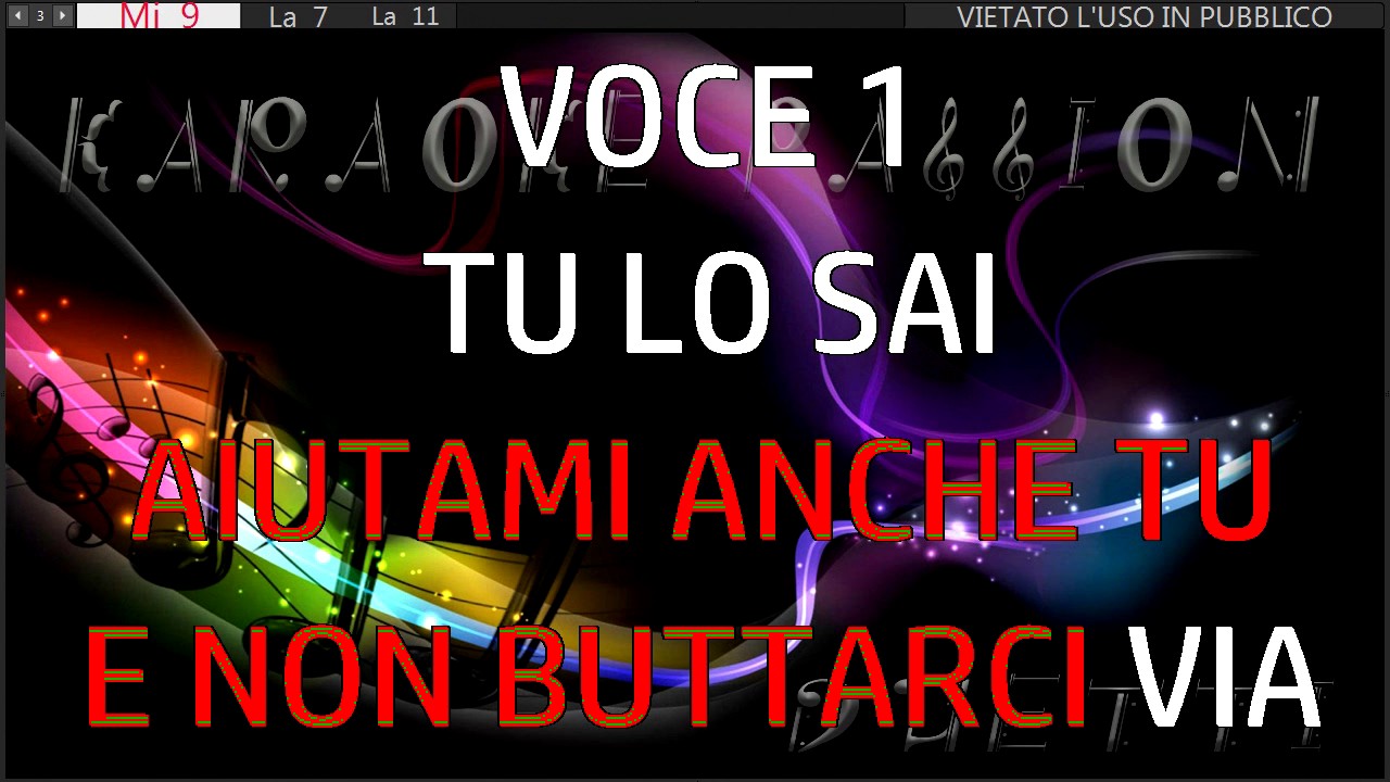 ANNI SENZA FIATO ( POOH)  Karaoke Duetto