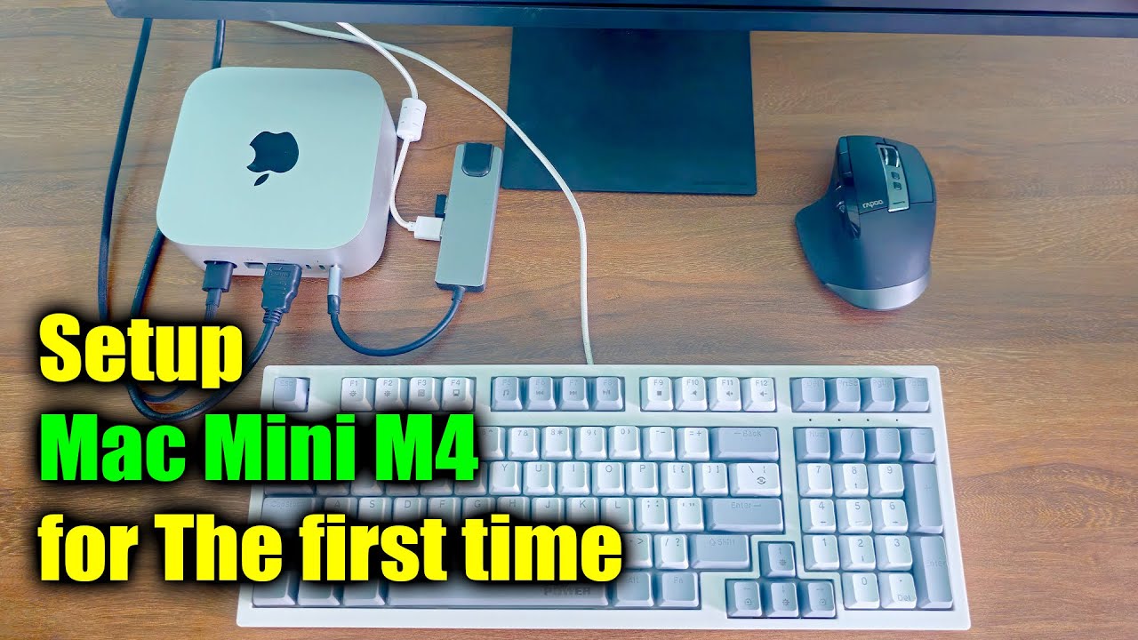 How to setup Mac Mini M4