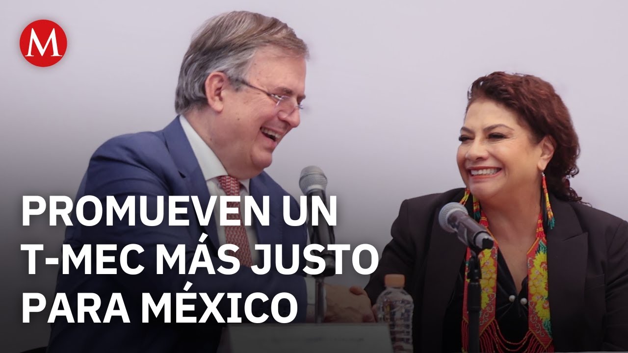 Brugada y Ebrard impulsan propuestas para fortalecer la econom&iacute;a en el marco del T-MEC
