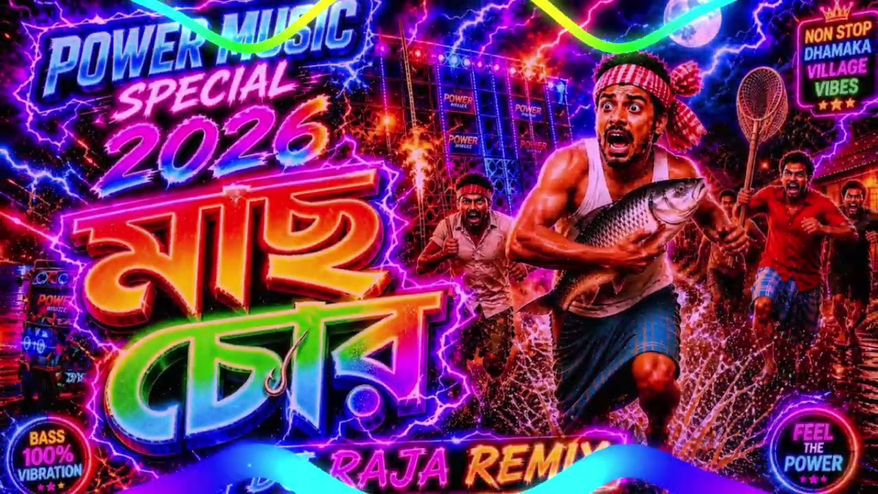 মাছ চোর || Mach chor || 2026 BJP Dj Remix || Campaign remix song || BJP Slogan ||  music|| suvo Roy 