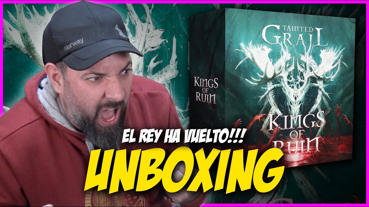 UNBOXING de TAINTED GRAIL, REYES DE LA PERDICIÓN | Llevo AÑOS esperando este MOMENTO...