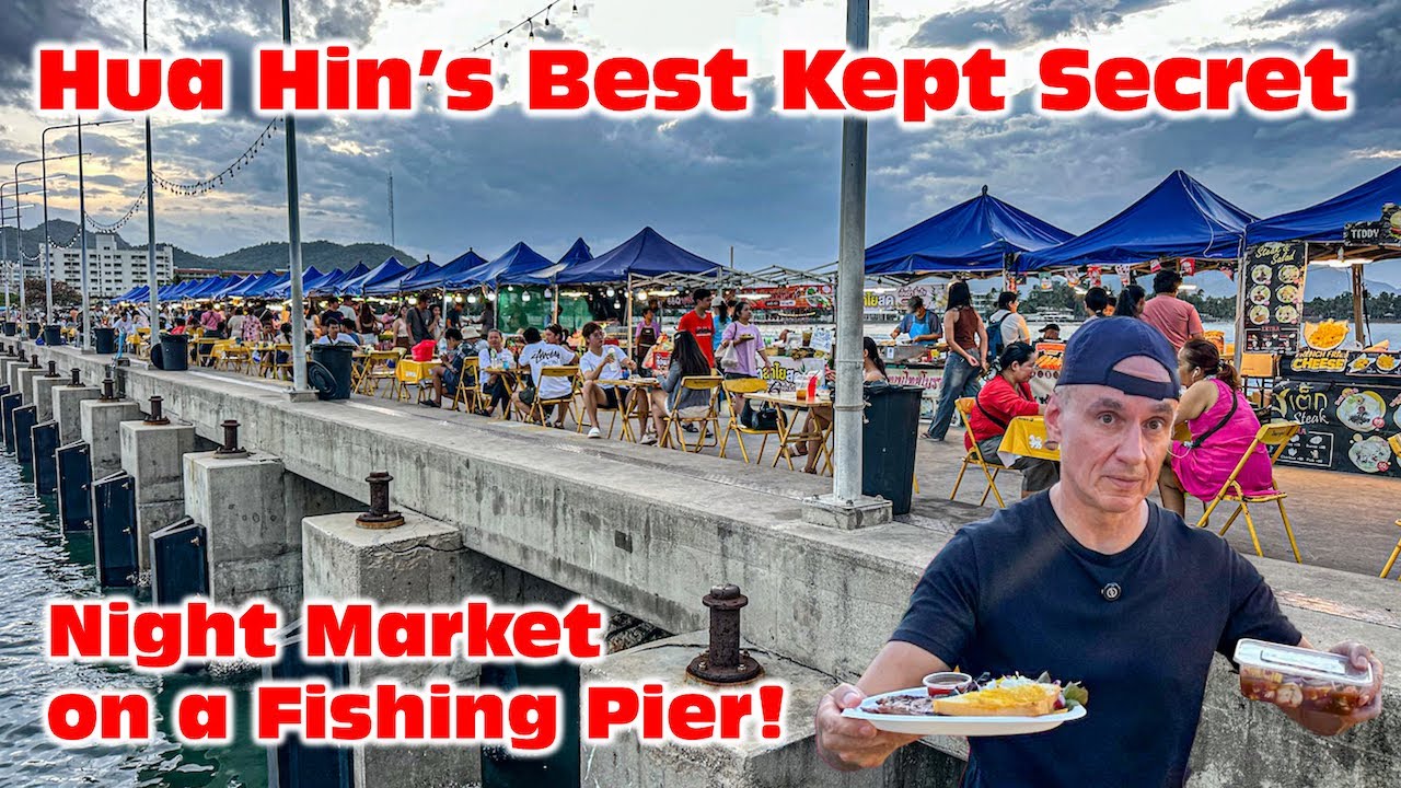 Night Market on the Sea! Hua Hin's HIDDEN GEM Revealed!