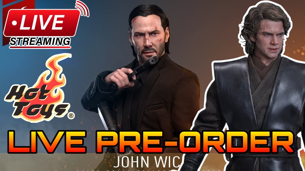 Hot Toys News | John Wick Artisan LIve Pre-Order | Anakin Skywalker 2.0 1/6 Scale Figure Release