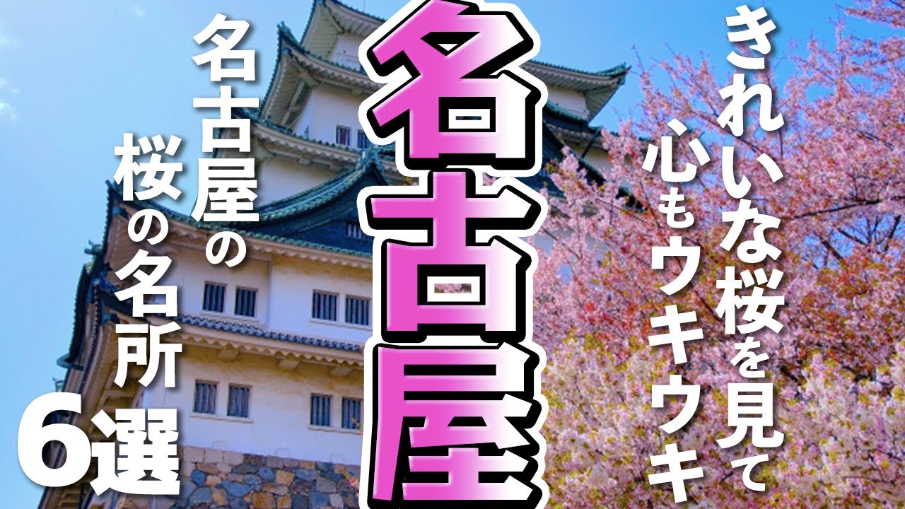 【愛知観光/お花見】名古屋の桜の名所６選！きれいな桜で心もウキウキ