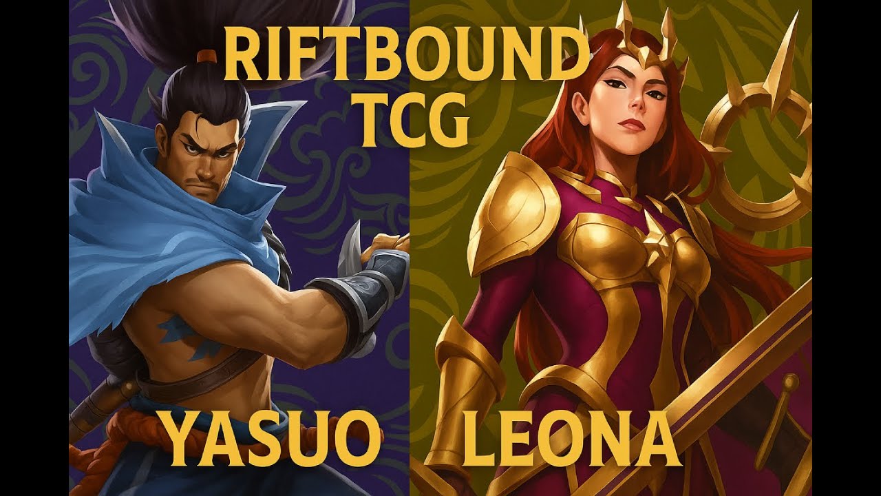 Riftbound TCG Gameplay Yasuo Vs Leona