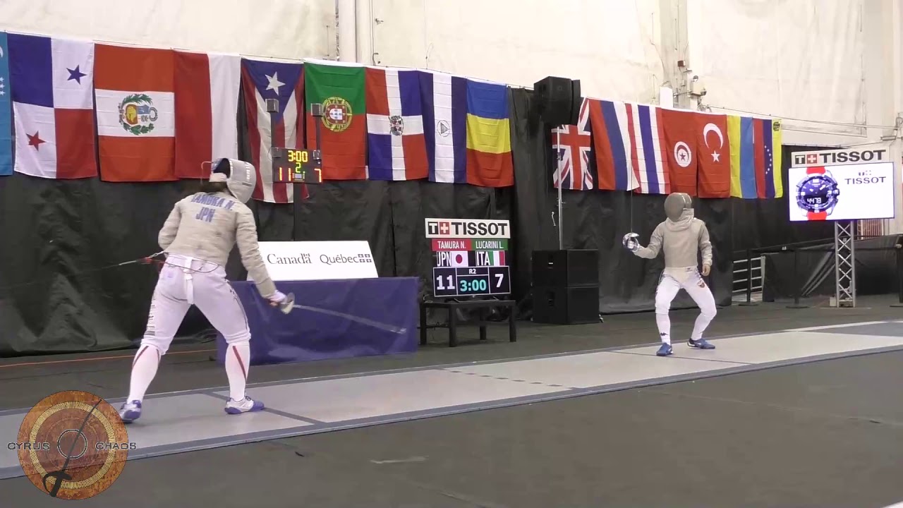 Montreal SWS 2020 - L64 - Tamura JPN v Lucarini ITA (Partial)