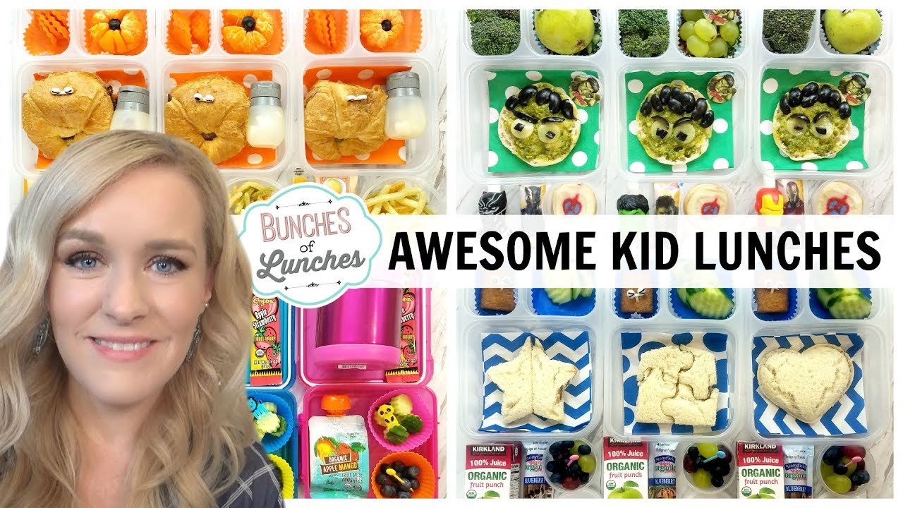 Awesome Lunch Ideas for YOUR kids | Bunches Of Lunches + What They Ate