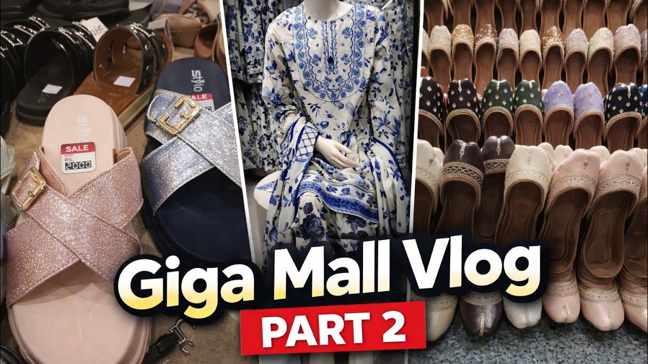 (Part 2) Shopping vlog Giga Mall Islamabad | #shopping#dailyvlog 