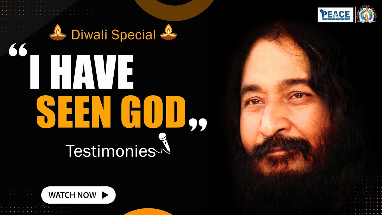 I Have Seen God Testimonies | Diwali Special | PEACE Program | DJJS