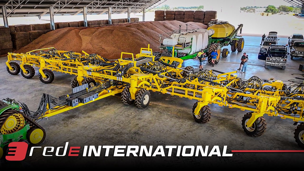 Every Air Seeder is BIGGER in Australia...