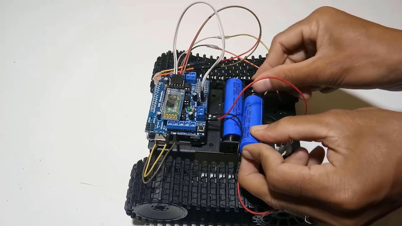 How to make a tank robot at home
