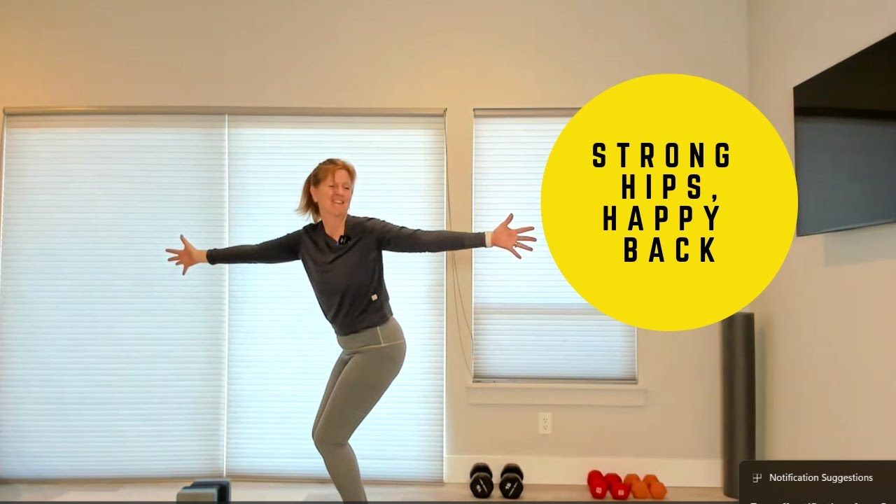 Strong Hips, Happy Back, 17-Min Yoga Class for Hip Mobility + Lower Back Relief