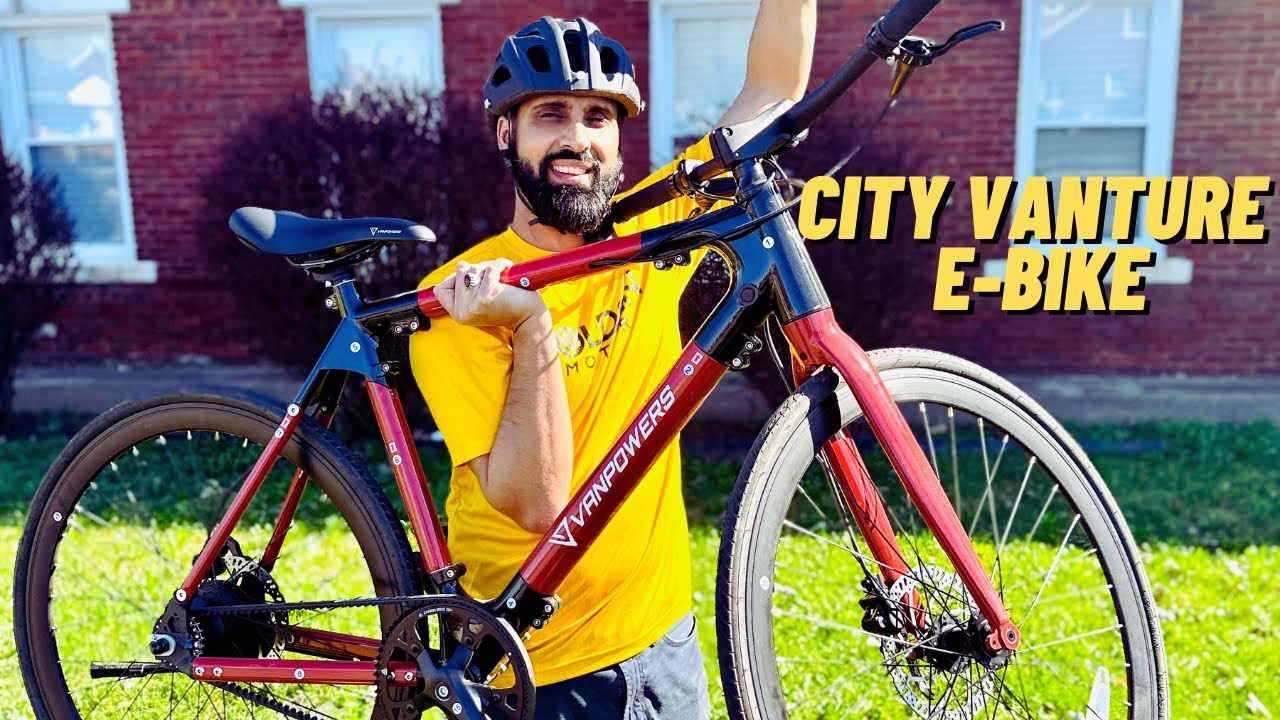 City Vanture VanPowers Ebike Review: Quietest Ebike Ever?!