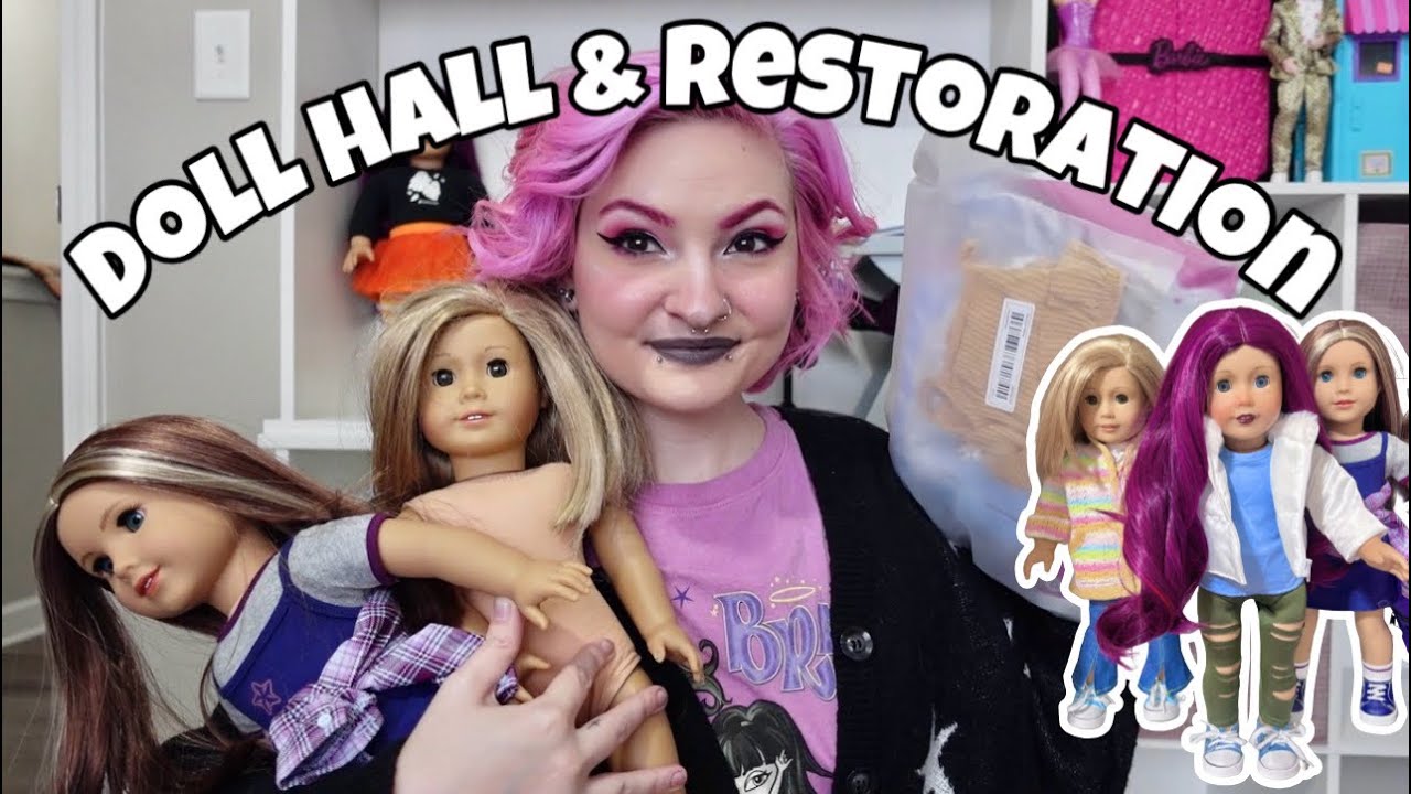 AG DOLL VLOG ✨| Restoration + Huge Clothing Haul |