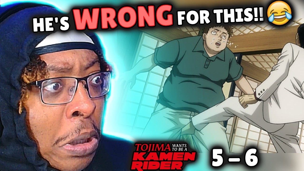 THIS IS SO RIDICULOUS BUT I LOVE IT 🤣‼️ || Tojima Wants to Be a Kamen Rider Ep 5 - 6 Reaction