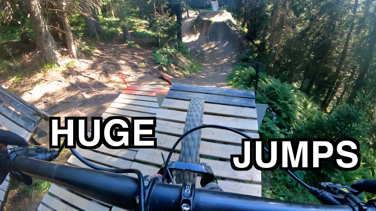 Huge Jumps at Bike Kingdom Lenzerheide – All Lines Top to Bottom