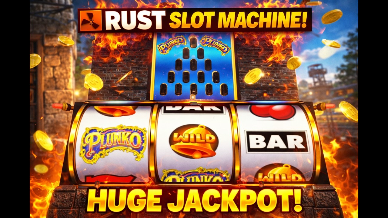 I made an automated slot machine with a Plinko bonus game in Rust!