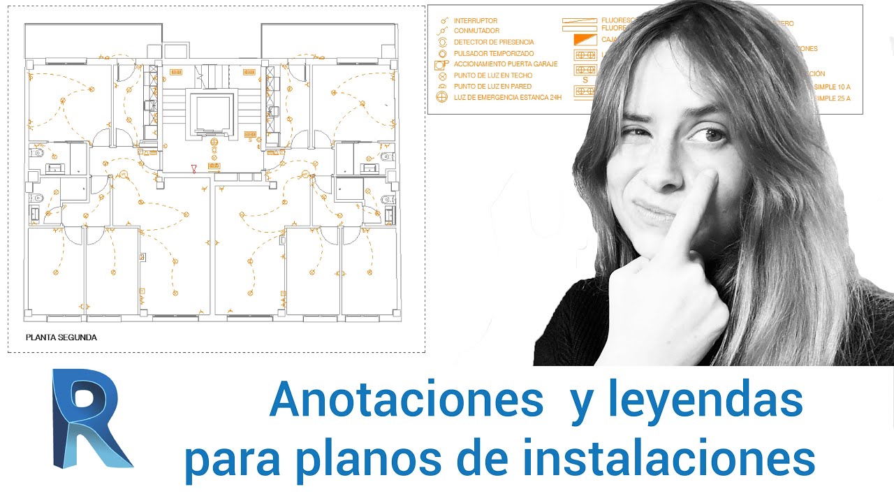 Cómo hacer anotaciones y leyendas en Revit (plano de incendios)