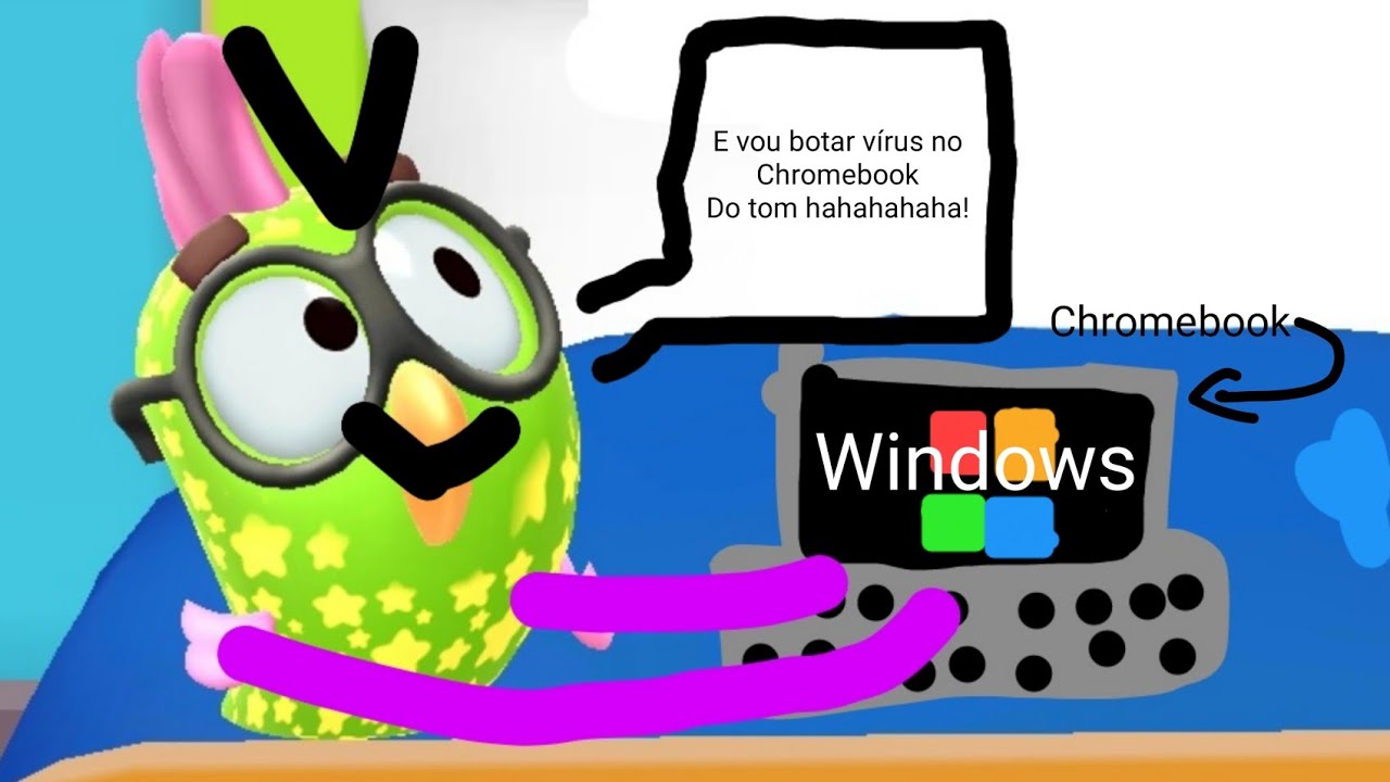 Flip em| o Flip botou vírus no Chromebook do tom!