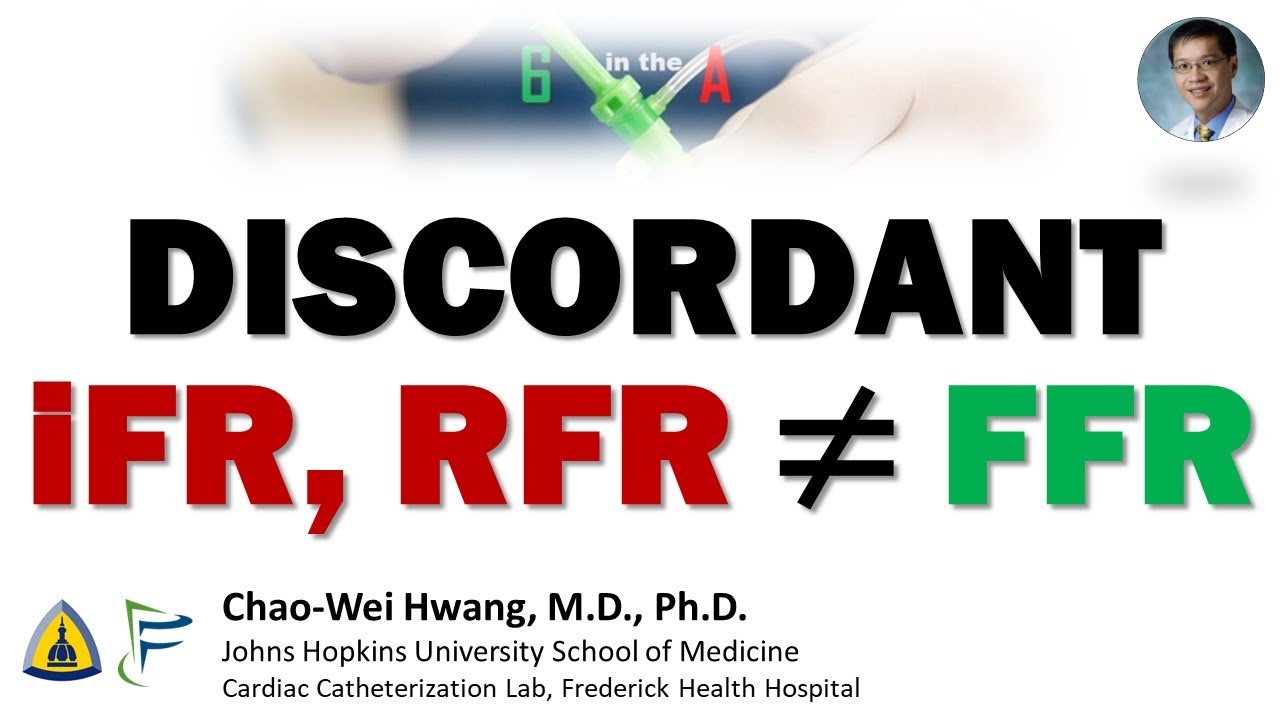 Discordant FFR/iFR/RFR