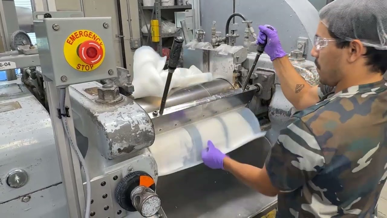Calendering White Silicone