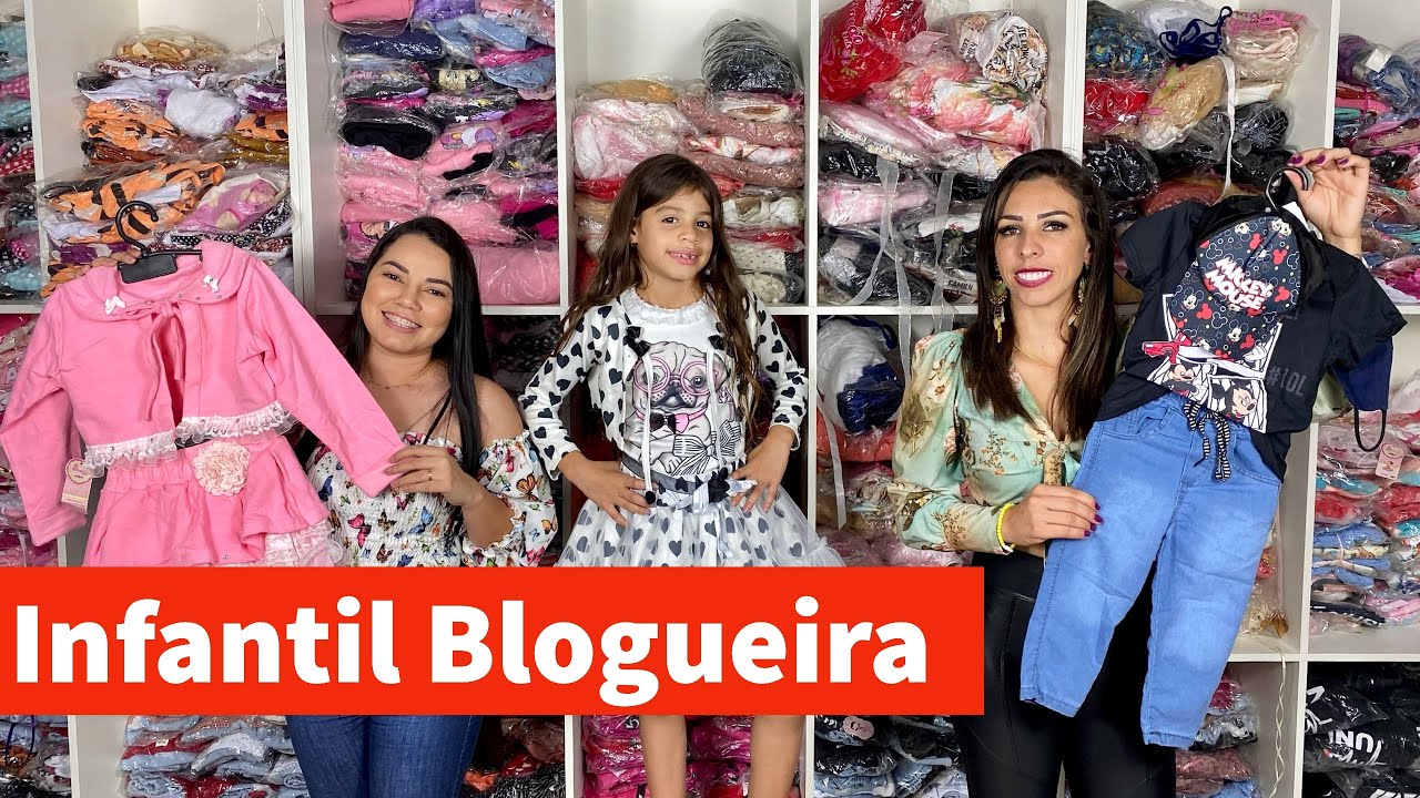 ROUPAS INFANTIS BLOGUEIRINHA NO ATACADO EM GOIANIA