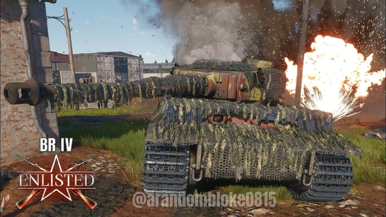 Enlisted; Tiger West eating Shermans for Breakfast! - Germany Tier IV PS5 Gameplay