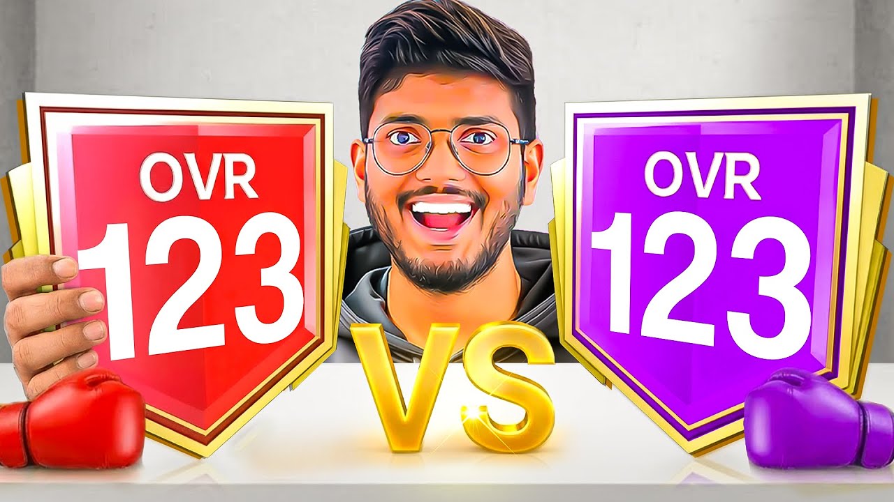 First Ever 123 vs 123 OVR in FC MOBILE!