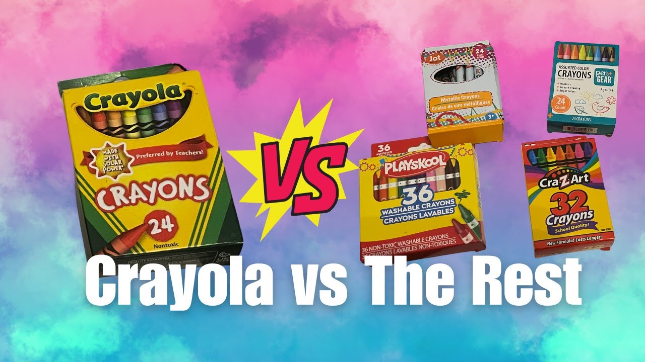 Школьные карандаши: противостояние Crayola и бюджетных брендов – в чем разница?