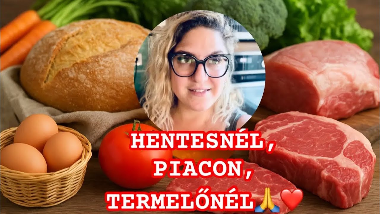 🍯 Helyi termelőktől &eacute;s kisv&aacute;llalkoz&oacute;kt&oacute;l v&aacute;s&aacute;roltam a hossz&uacute; h&eacute;tv&eacute;g&eacute;re | Food vlog 🐷