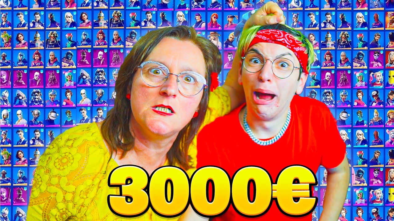 MAMMA SCOPRE QUANTO ho SPESO su FORTNITE nel 2021😱*arrabbiata*