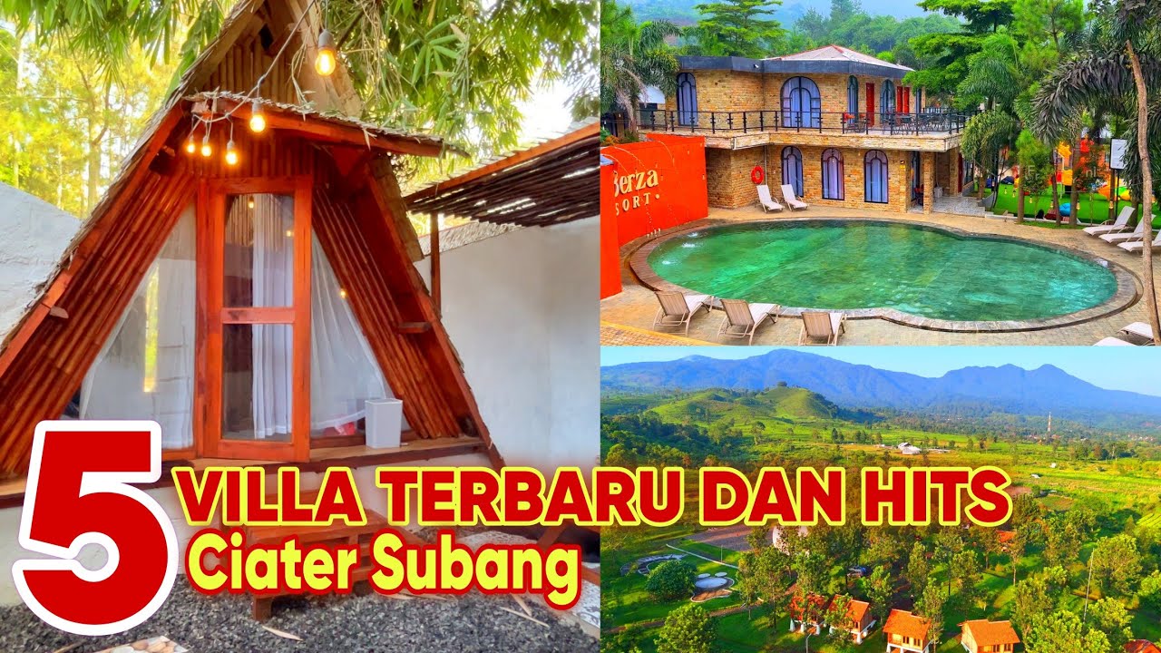 5 REKOMENDASI TEMPAT STAYCATION DI CIATER SUBANG!! COCOK UNTUK HEALING DAN LIBURAN KELUARGA!!