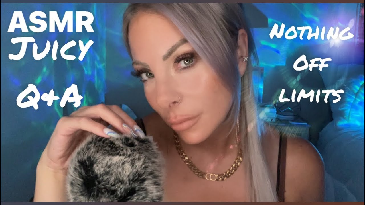 ASMR Close Up Whisper | JUICY Q&A | Answering Your Personal Questions | REAL , Raw & Honest