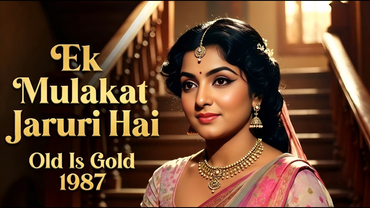 Ek Mulakat Jaroori Hai 💔 | Romantic Old  Hindi Song | Heart' Touching Old Hindi Song
