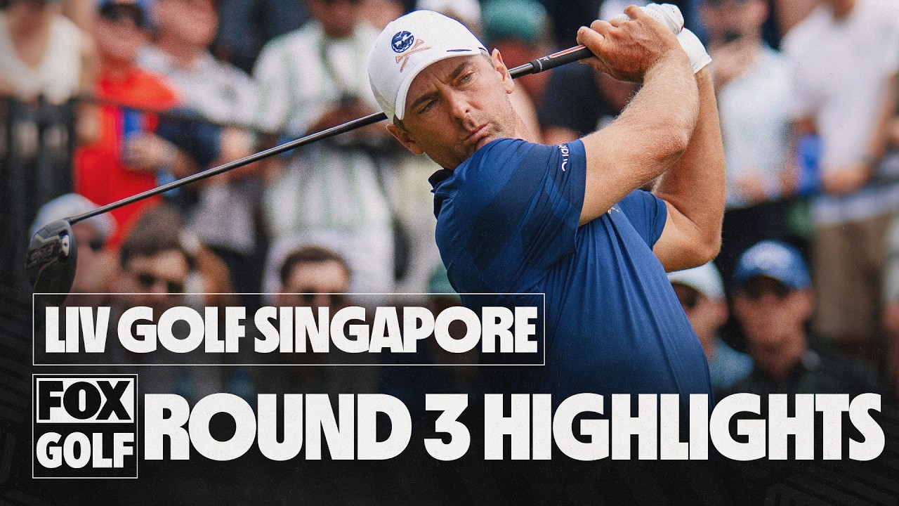 LIV Golf Singapore: Full Third Round Highlights ⛳️ Golf on FOX