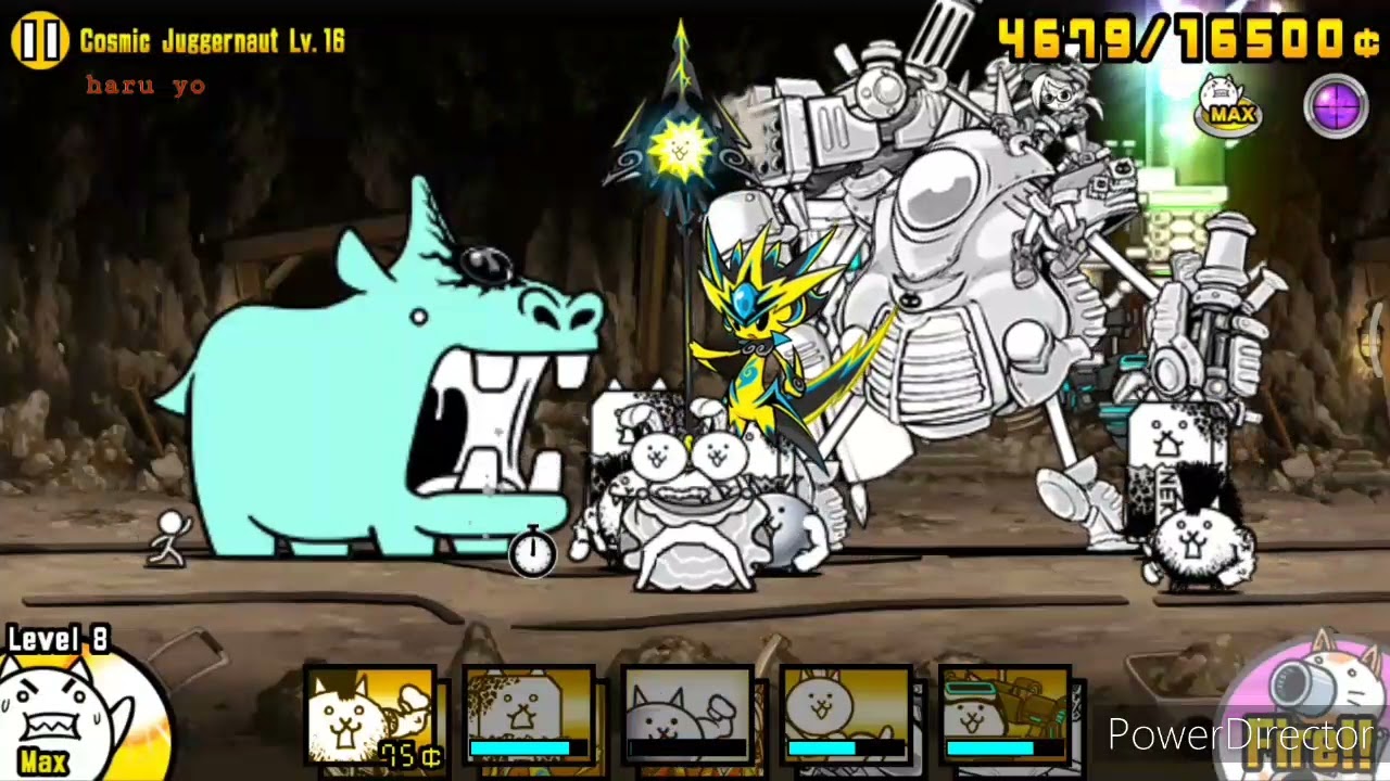 The Battle Cats - Horrorpotamus &bull; Cosmic Juggernaut Lv16 & Summit Wilderness (2022)