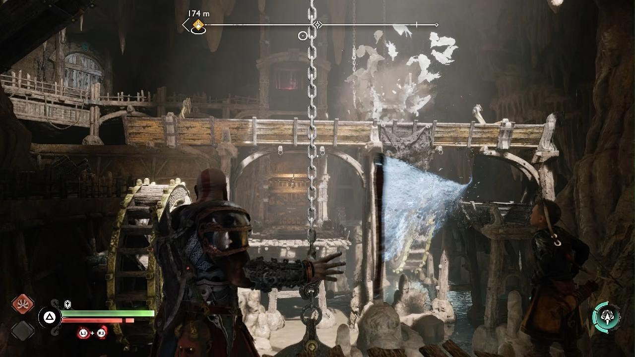 God of War Ragnarök, Encontro com Týr.