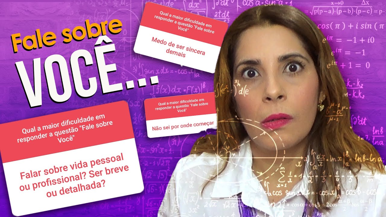 FALE SOBRE VOCÊ - Dicas de Respostas para você se Sair Bem na Entrevista de Emprego