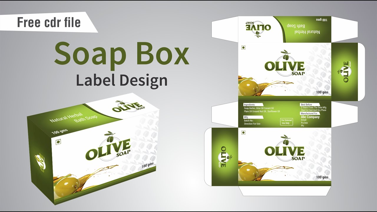 Soap Box Design in coreldraw || Urdu | हिंदी|| #Graphic House