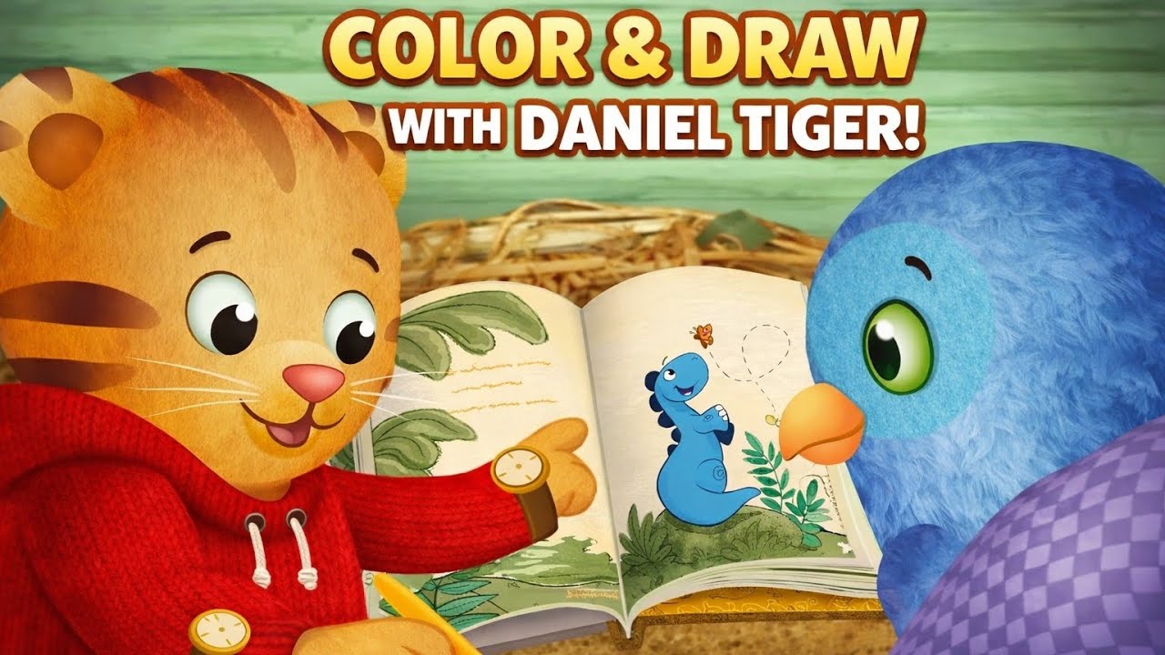 Район тигра Даниэля: Рисование с другом Даниэлем 🌟 (мини-зона исследователей)