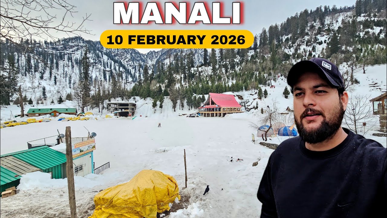 Manali Latest Video 10 February || Atal tunnel Sissu Updates || MD Raz