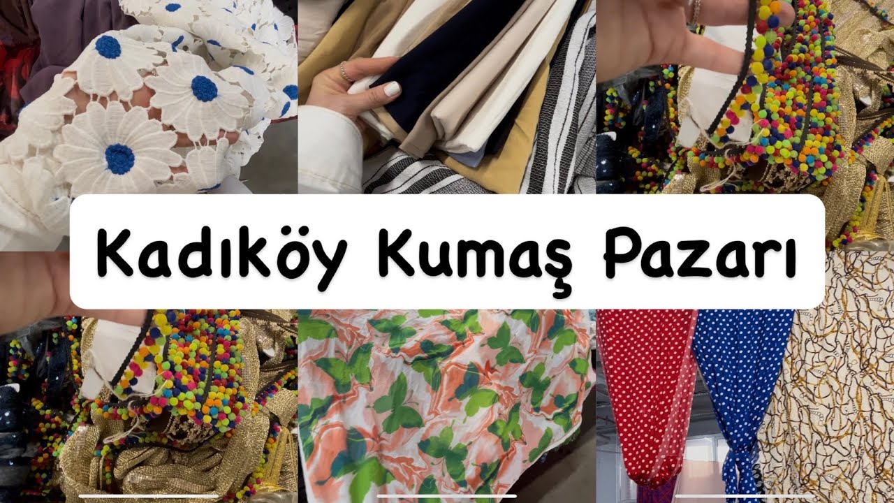 Kadıköy Cuma Kumaş Pazarı🧺 Alt kat 🧺16 Mayıs 2025