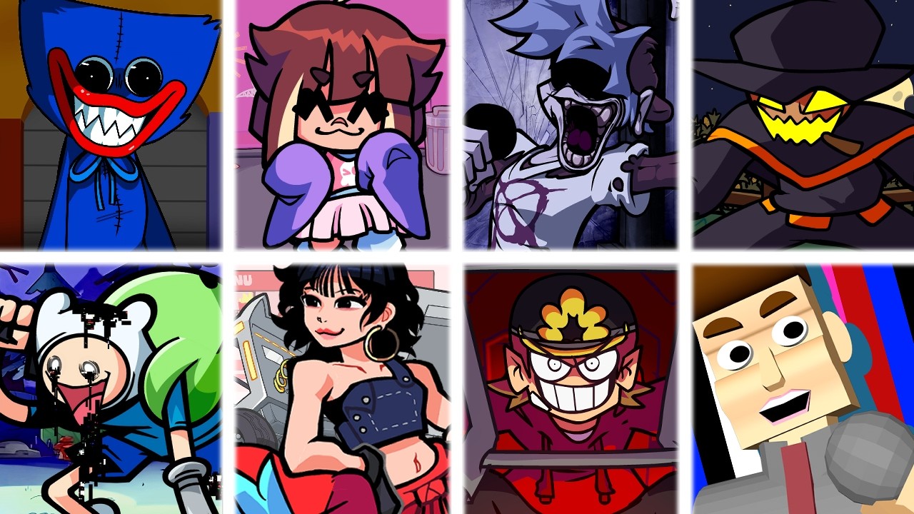 🎤 PLAYTIME But  Every Turn A Different Character Is Used 🎤 (FNF Playtime but Everyone Sings It)