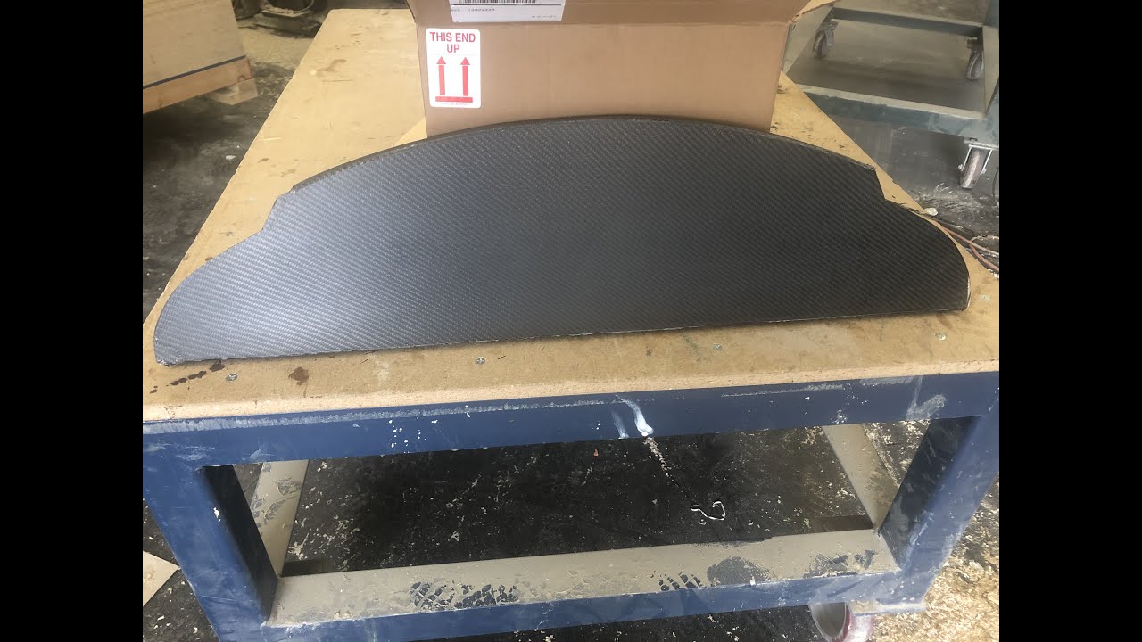 Carbon fiber instrument panel