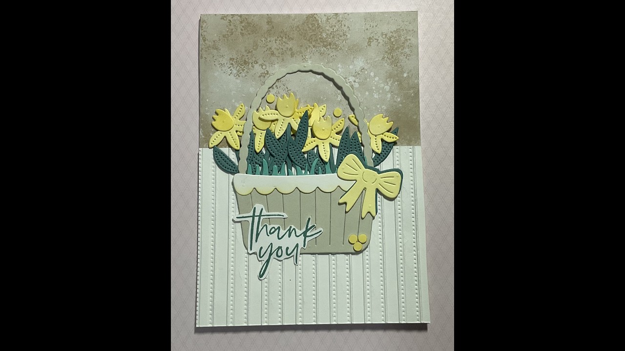 Easter basket simplicity. A must have die for all of you.
