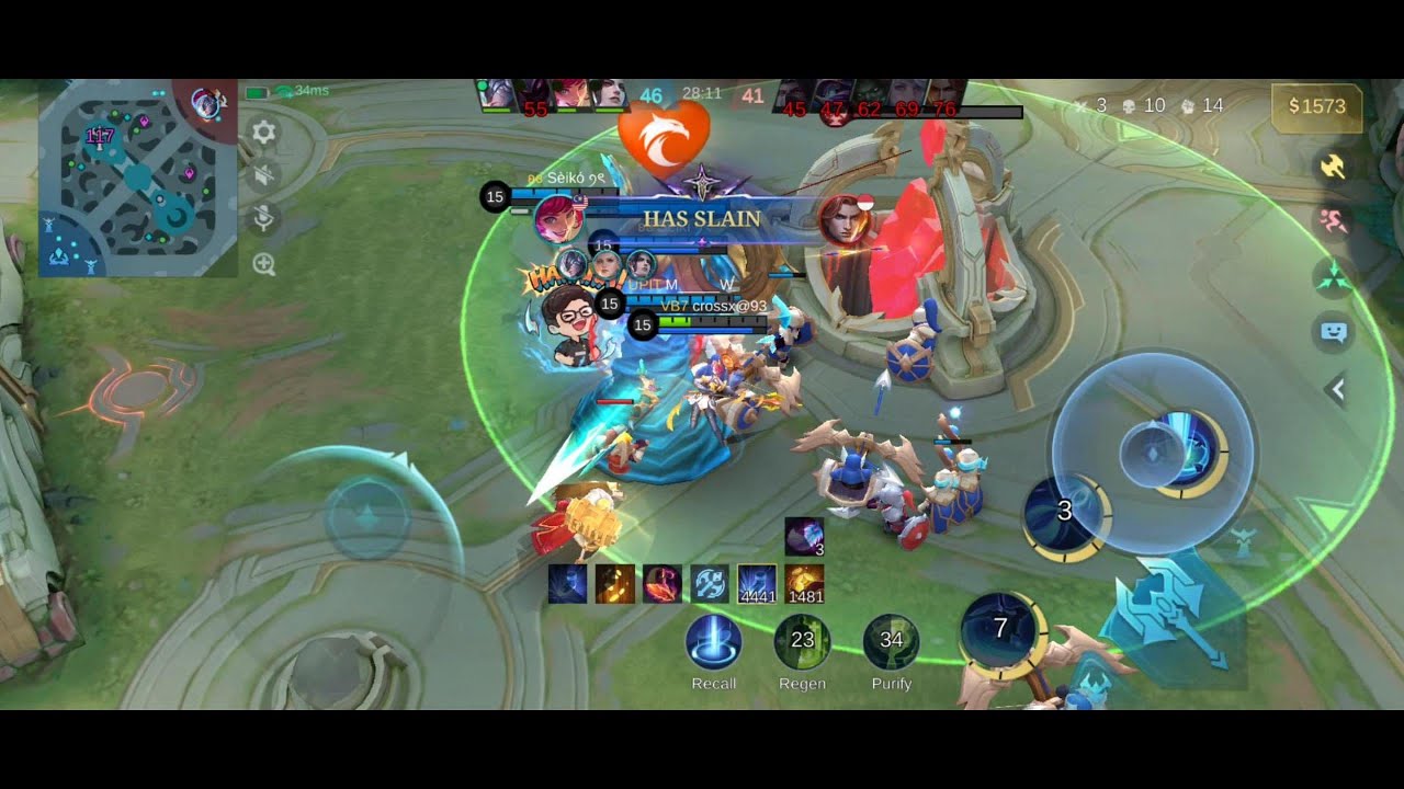 BASE UDAH KRITIS, LORD MASUK, TINGGAL 1 WAR... DAPET TIM PEJUANG (1 TEAMFIGHT = EPIC COMEBACK!!!)