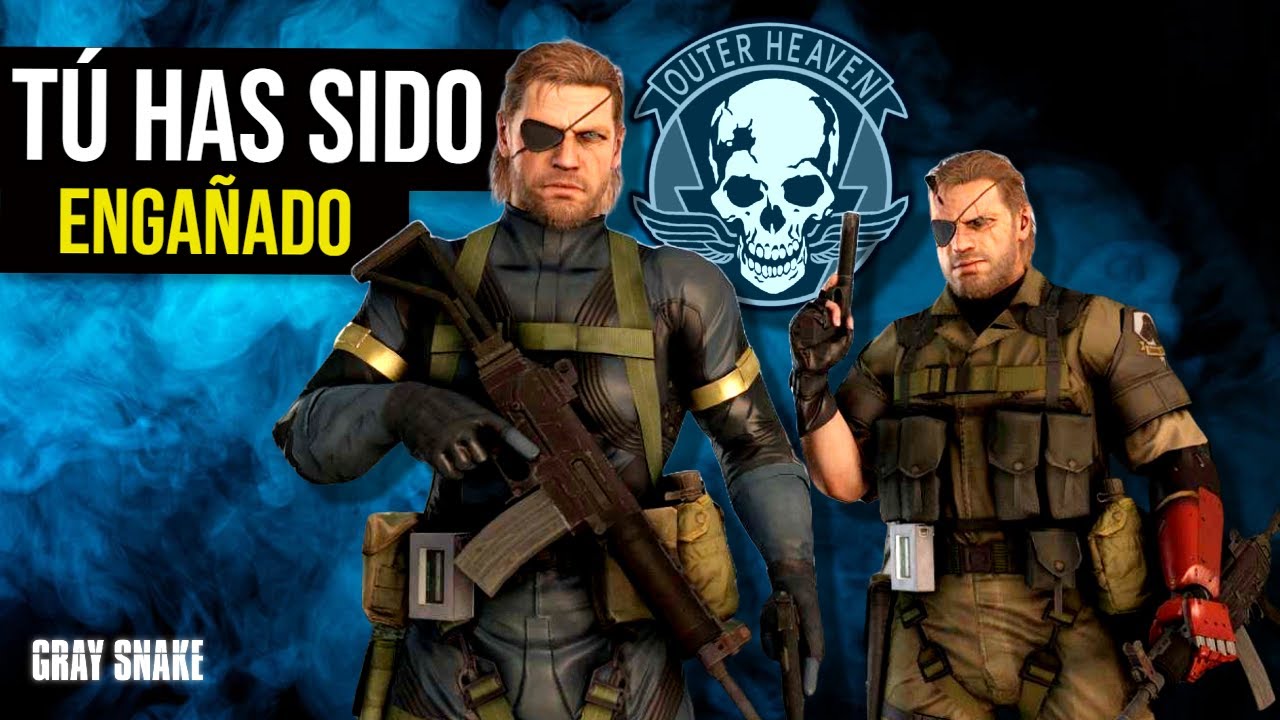 El momento en que te das cuenta de que Venom Snake es una MENTIRA