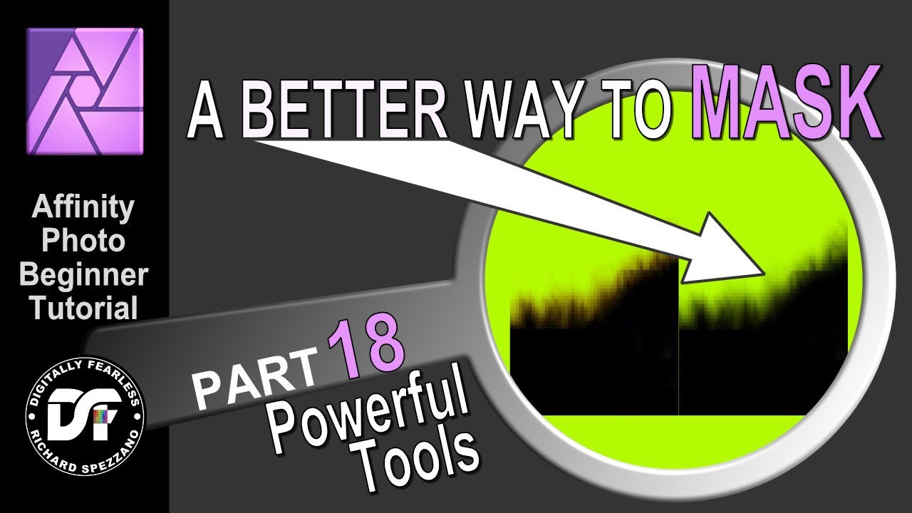 A better way to mask Affinity Photo beginner tutorial.